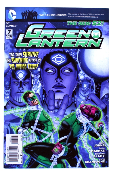 Green Lantern The New 52! Comic # 7: Can they survive the shocking secret of the indigo tribe? von DC Comics